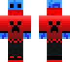 creeper blue slime