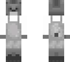 grayscale bear