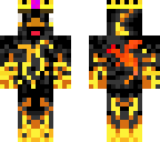 lava penguin dragon back