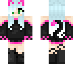 pink cat girl