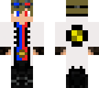 red and blue scientist