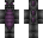 black and purple dragon