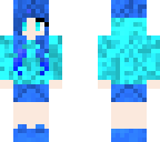 blue girl