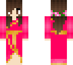 chinese new year girl