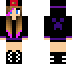 edit purple gamer girl