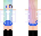 rainbow hair girl clothes edit