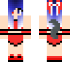 black devil cheerleader