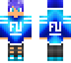el chico azul