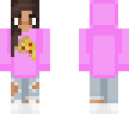 pink pizza girl