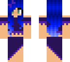 purple and blue