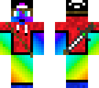 rainbow red 