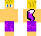 wolf swimming galxay outfit