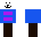 annoying dog with frisk's outfit
