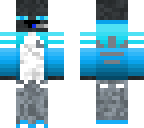 blue derp gaming enderman