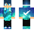 blue nike boy