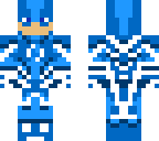 light blue flash