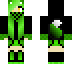 green wolf girl