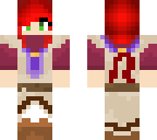 not mine snow white with red hair