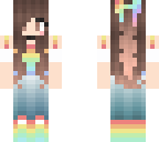 rainbow girl