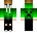 minecraft creeper skin
