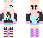 rainbow girl