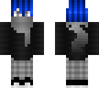 an1me blue hair