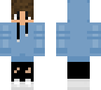 blue hoodie boy