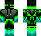 Green Enderman V3 | Minecraft Skin