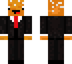 hamburger in suit