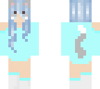 kawaii ice cat girl