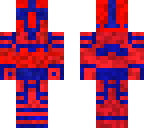 massi azul con rojo