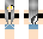 wolf girl grey