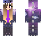 galaxy dino girl