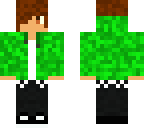 green hoodie