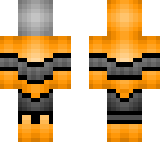 orange armoured alien