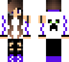 purple creeper gamer hoodievgirl