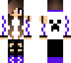 purple creeper girl edit complete adorable ads