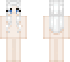 with white hair