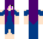 blue elf girl