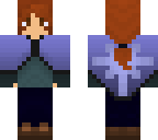 cold poncho girl