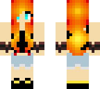 cool fire girl