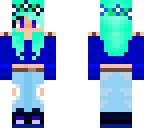 cute cyan girl vote pls