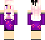 cute violet kimono