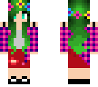 pan***ual green hair girl