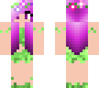 purple gamer girl flower edit