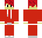 red teeny with red hairs