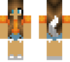 orange shirt