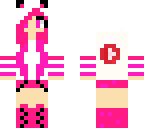 pink panda girl youtube logo