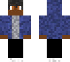 blue hoodie