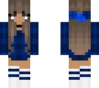 blue sweater girl